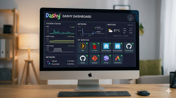 Deploy Dashy — A Clean, Self-Hosted Homelab Dashboard